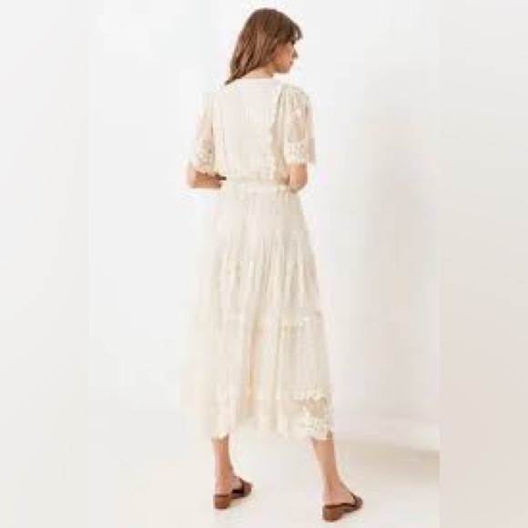Spell & The Gypsy “Dawn” Lace Gown – Cream / IVORY | Size XS - Picture 7 of 8